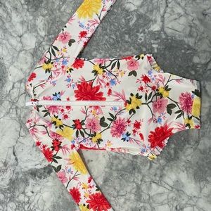 Floral baby swimsuit